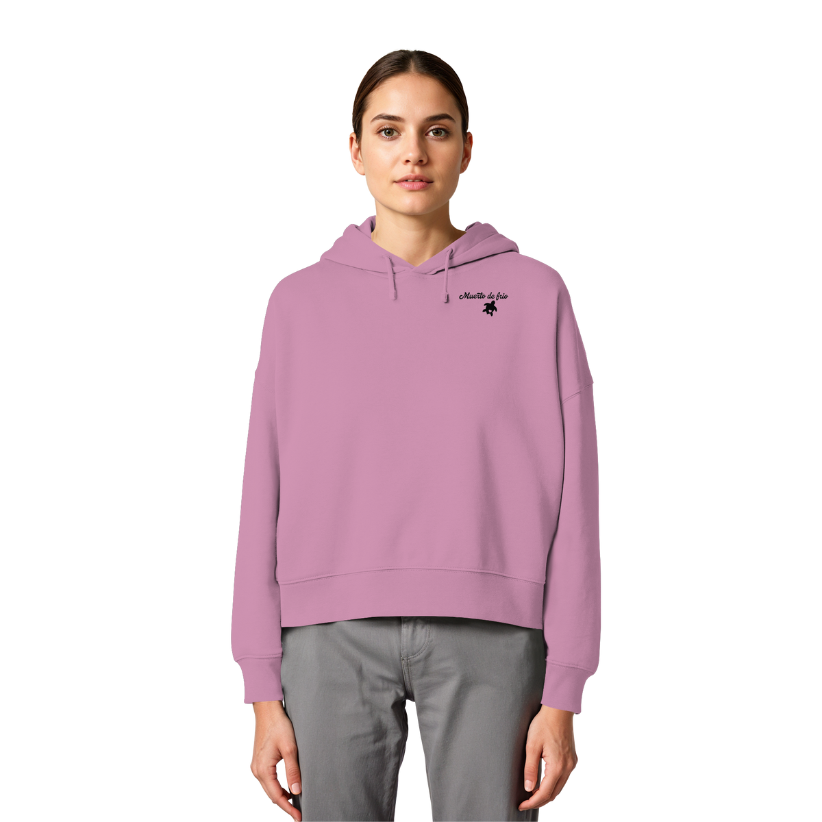 Camping Hoodie Womens Organic