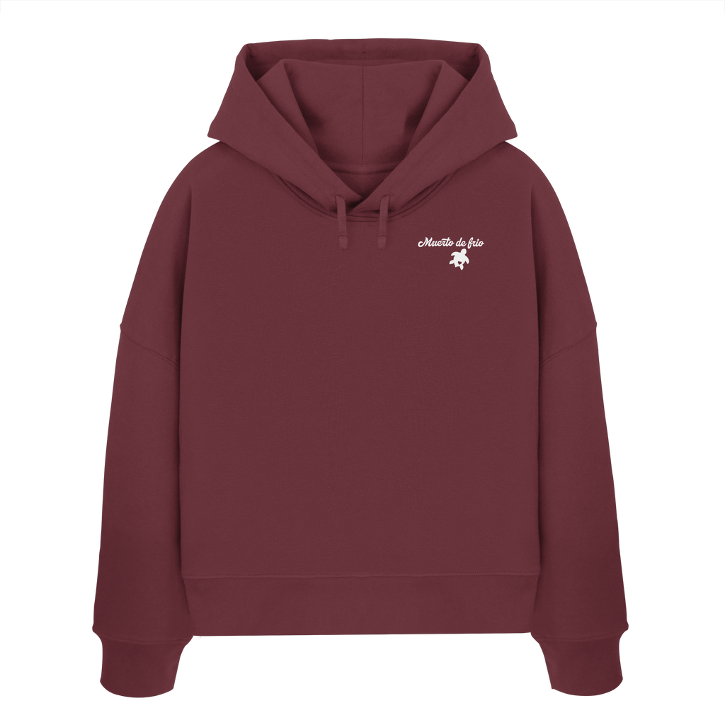 Camping Hoodie Women - Womens Organic Boxcut Hoodie
