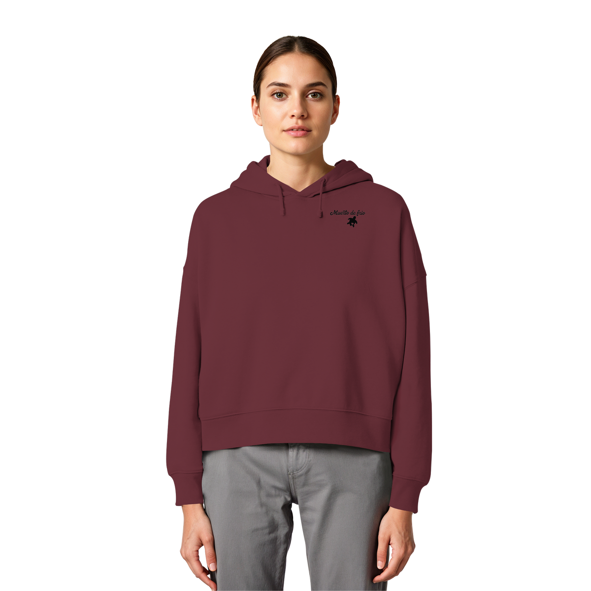 Camping Hoodie Womens Organic
