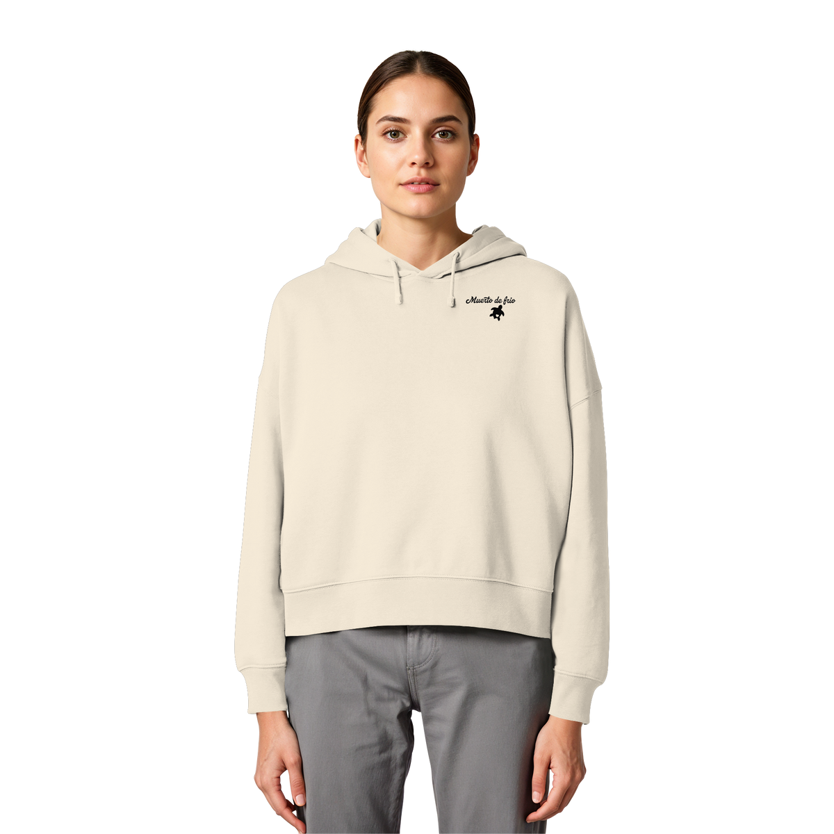 Camping Hoodie Womens Organic