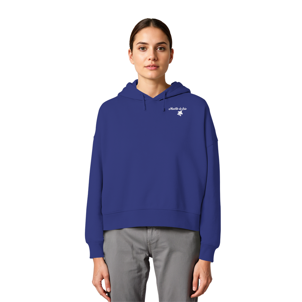 Camping Hoodie Women - Womens Organic Boxcut Hoodie
