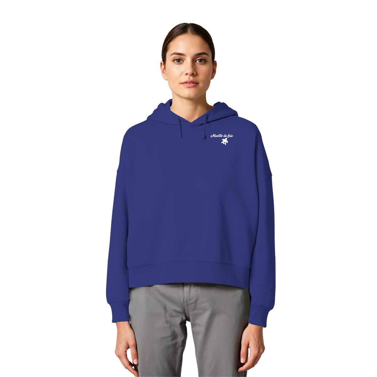 Camping Hoodie Women - Womens Organic Boxcut Hoodie